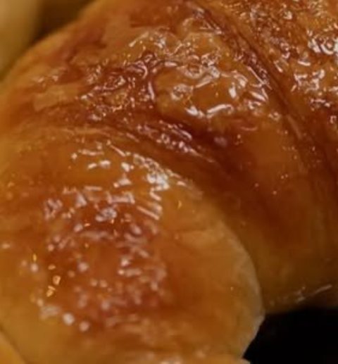 Cruasanes recién horneados